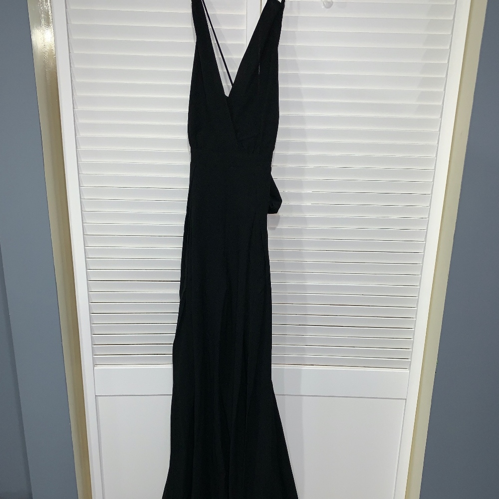 Akira Black Jumpsuit